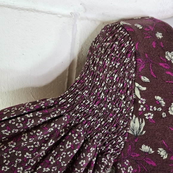 Free People Love Story Floral Long Sleeve Maxi Dress - Picture 11 of 14